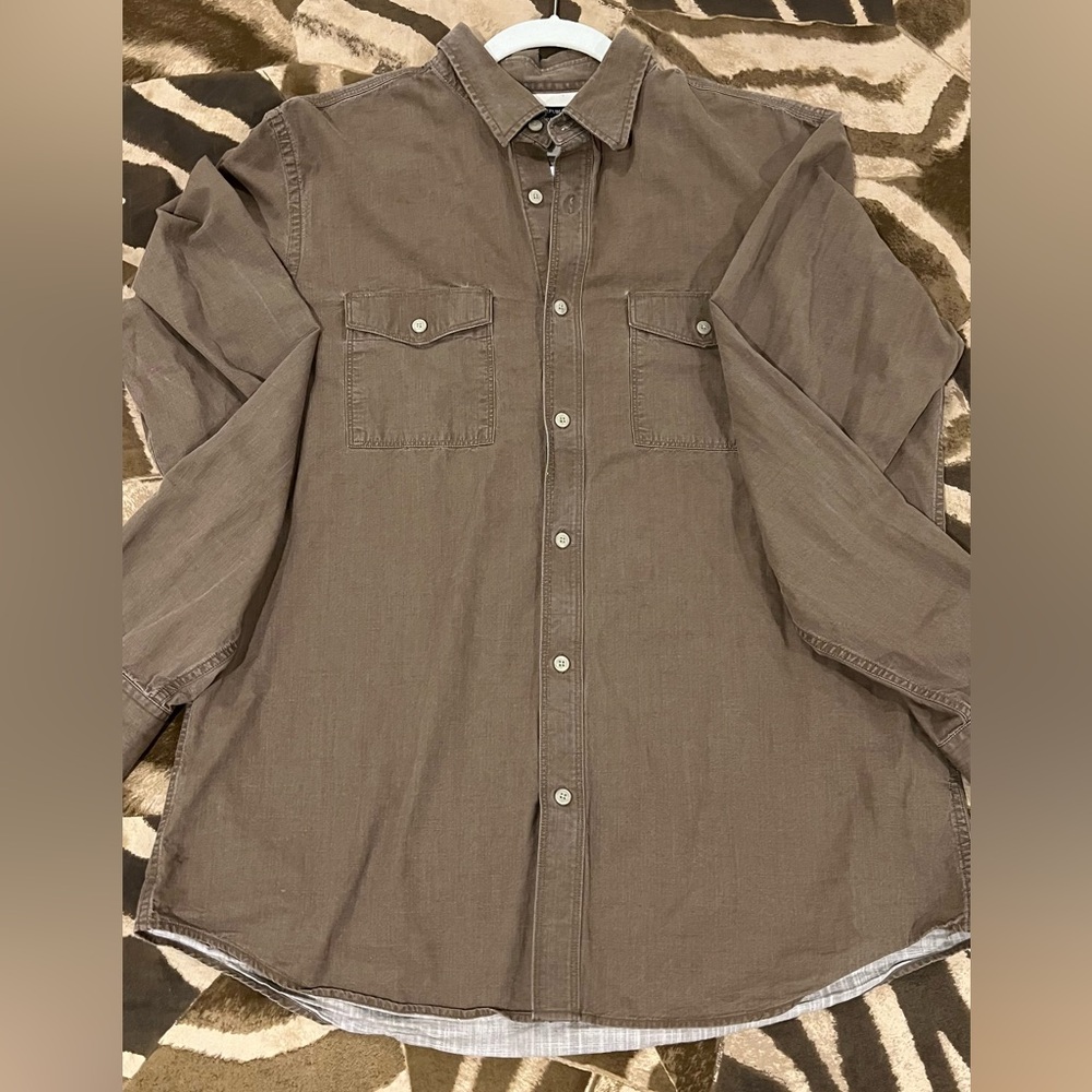 Banana Republic Brown Standard Fit Shirt